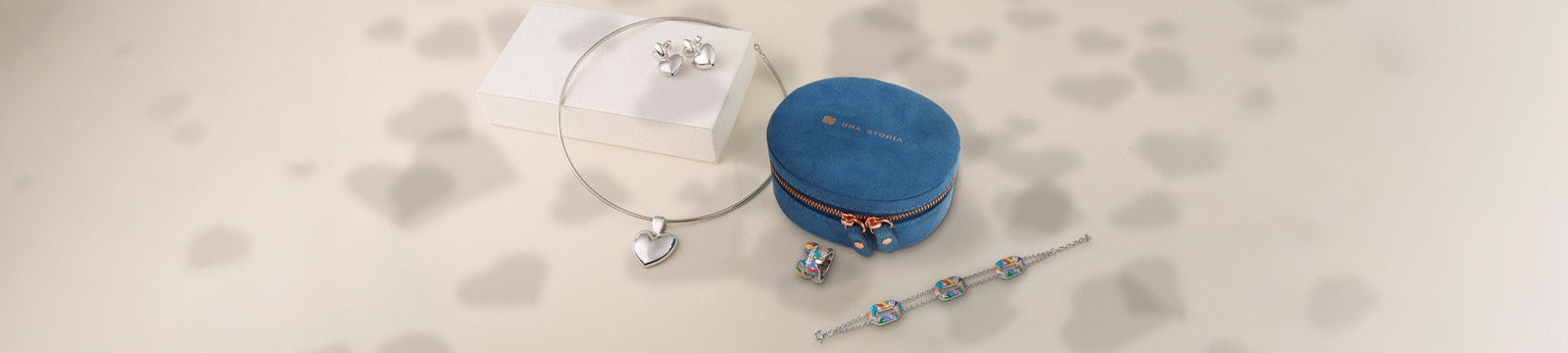 Selection of Valentine's Day jewellery for women
