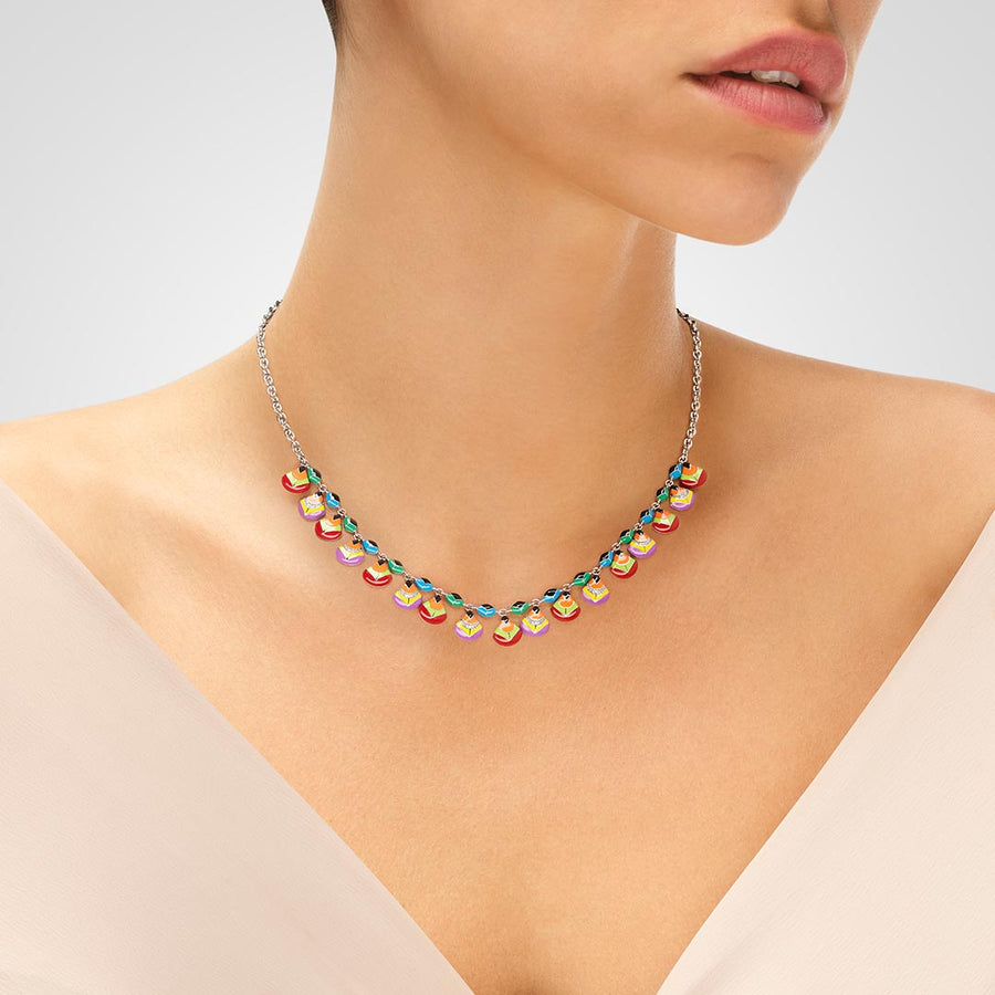 collier en argent femme original