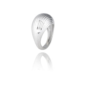 bague océan en argent