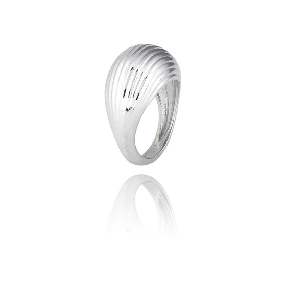 bague océan en argent