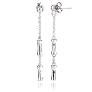 Boucles d'oreilles en argent 925 rhodié