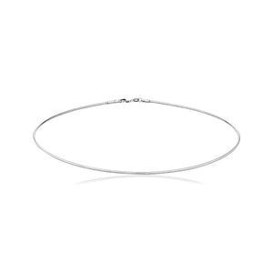 Câble en argent 40 cm Una Storia