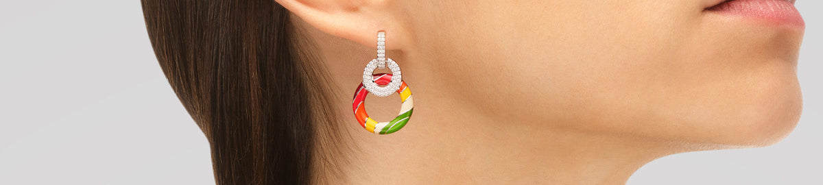 8 ideas for choosing original and colorful earrings?