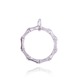 Bijoux en argent massif bambou