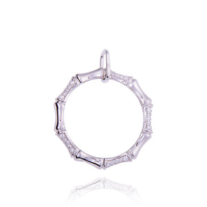 Bijoux en argent massif bambou