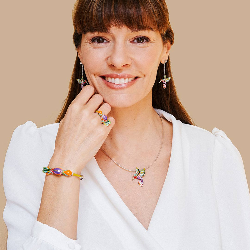 Bracciale Colibrì in argento 925 o vermeil oro o oro rosa ~ Bracciale donna portafortuna ~ Delicato ~ Regalo per amica mamma moglie figlia - France Bracciale Colibrì in argento 925 o vermeil oro o oro rosa ~ Bracciale donna portafortuna ~ Delicato ~ Regalo per amica mamma moglie figlia - France