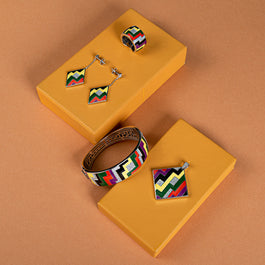 Bijoux originaux colorés en argent pour femme