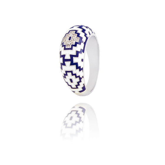 grosse bague Aztec pour femme
