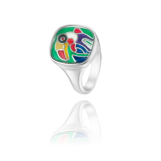 bague toucan pour femme
