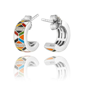 boucles d'oreilles dormeuses en argent