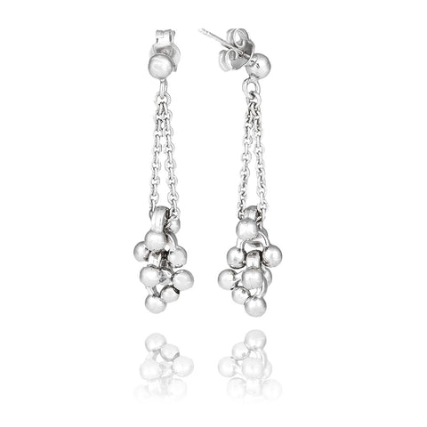 Boucles d'oreilles breloque en argent 925