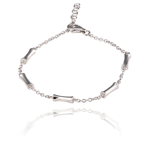 Bracelet en argent 925 rhodié pour femme