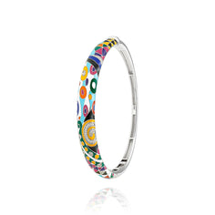 jonc pour femme en argent massif