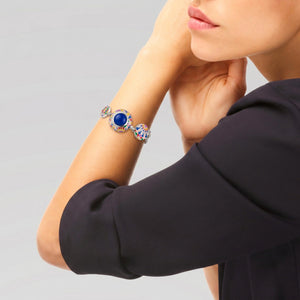 Bracelet Sévilla de joaillerie en argent coloré pour femme