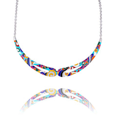 tour de cou rigide en argent