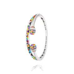 jonc île de pâques en argent