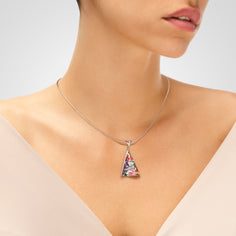 pendentif triangle pour femme 