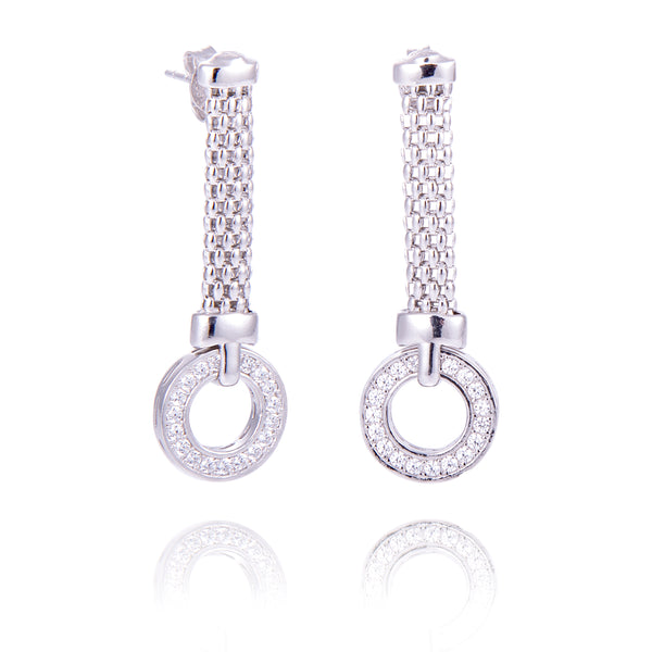 Cosimo silver earrings