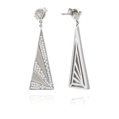 Boréales silver earrings