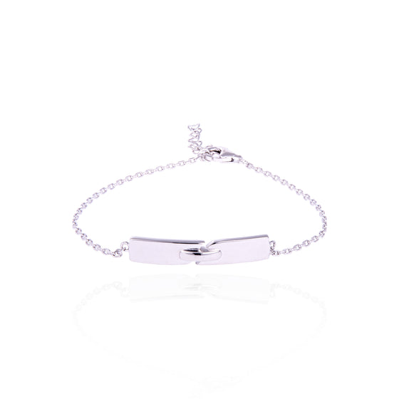 bracelet fin en argent pour femme