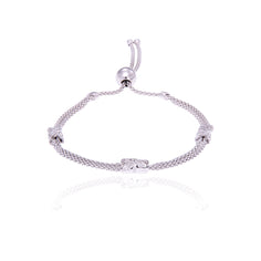 Valentina Infinity Silver Bracelet