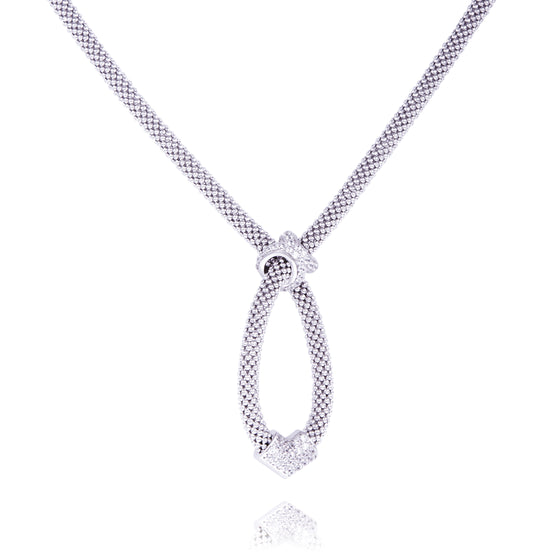 Sautoir argent Florencia