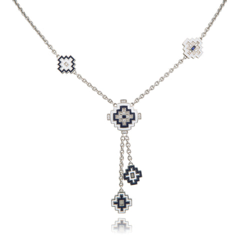 sautoir argent pour femme