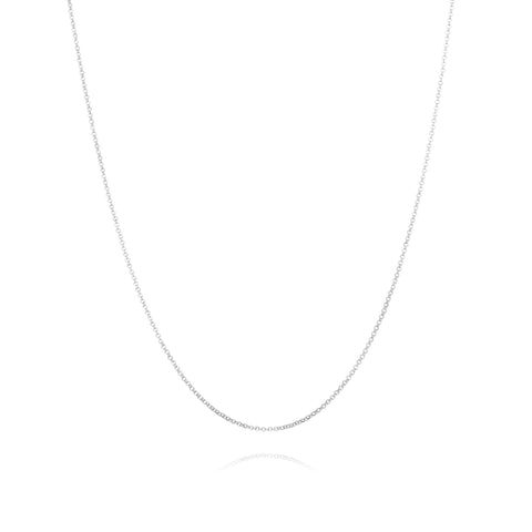 chaîne argent fine femme