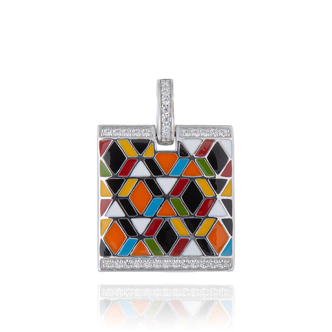 Pendentif argent Italie